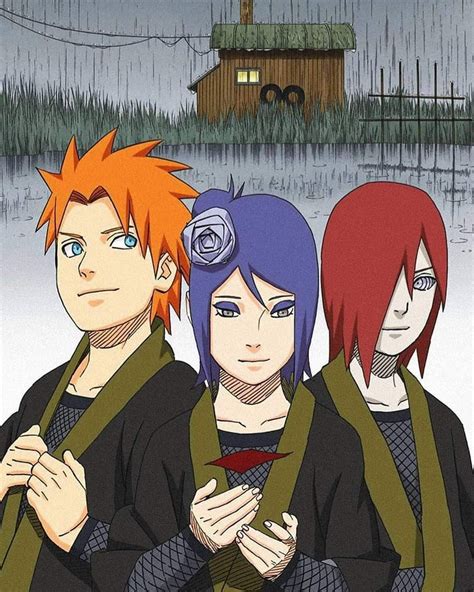 nagato yahiko e konan|I completely missed this, but apparently it is heavily。